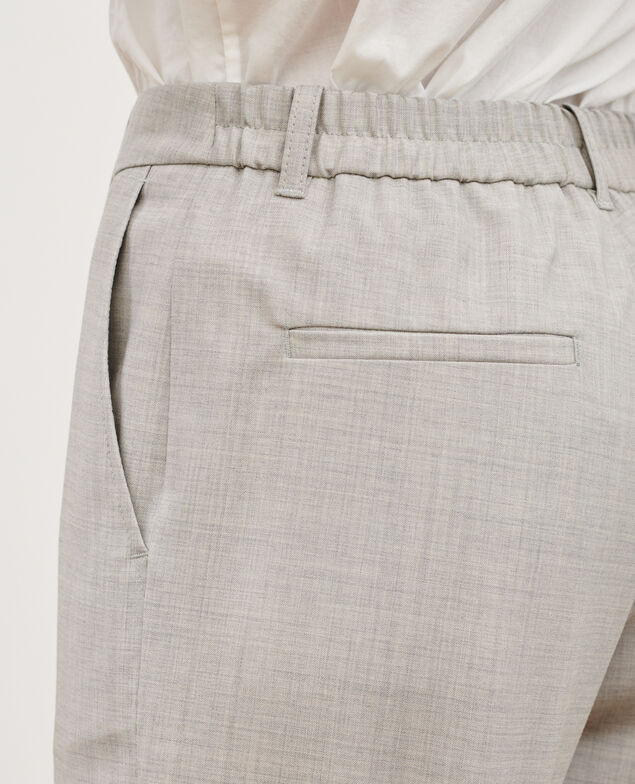 MARGUERITE - Cigarette trousers 7076 04 lightgrey