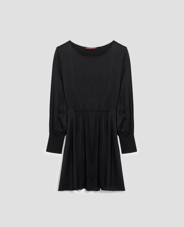 Floaty mini dress H091 black beauty