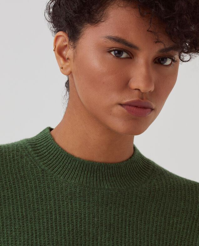 Wool jumper U550 green