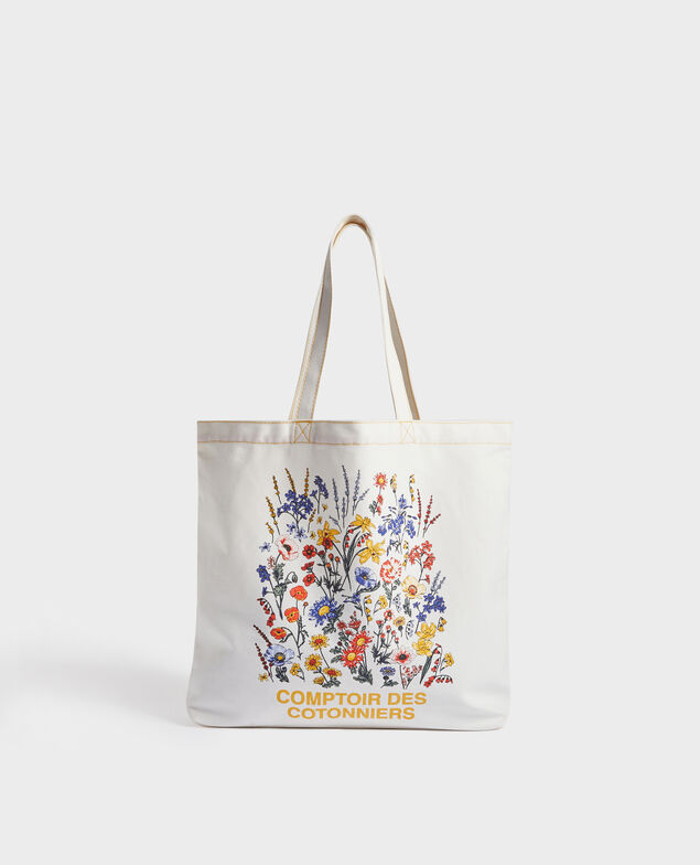Printed canvas bag Gold fusion