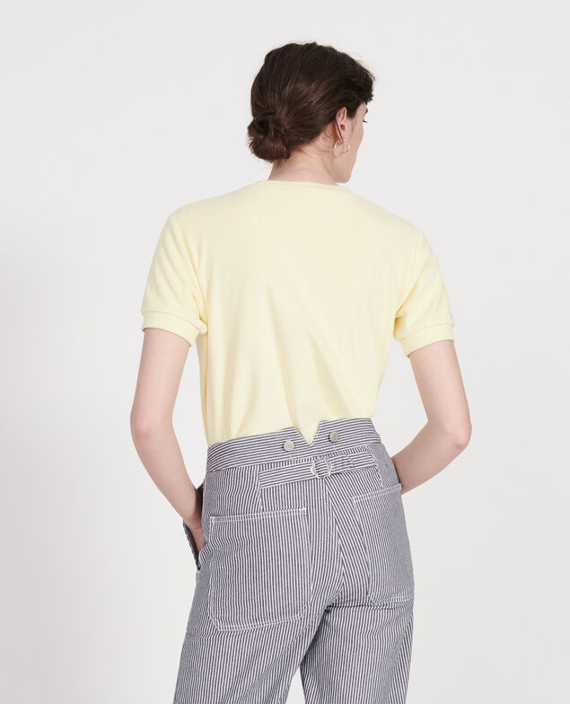 Cotton T-shirt Tender yellow