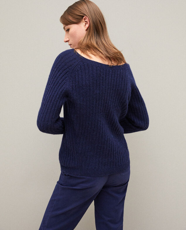 Reversible jumper Peacoat