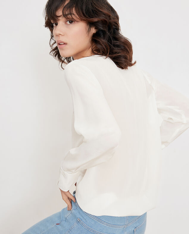 Silk blouse Off white