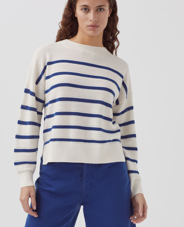 MADO - Merino wool jumper H650 st wisteria