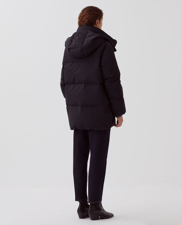 MARGOTTE - Mid-length down jacket H091 black beauty