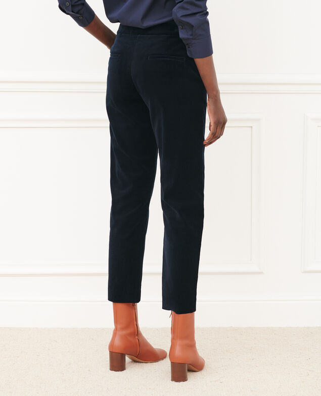 MARGUERITE - Cigarette trousers 6041c navy deep