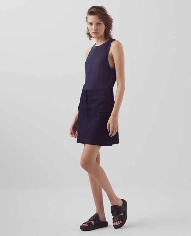 Cargo mini skirt H680 rinse