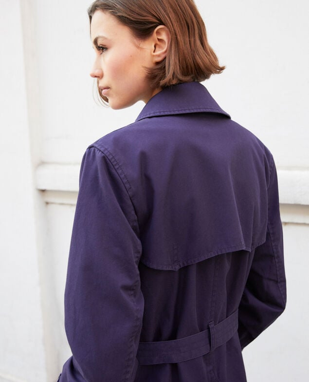 Timeless trench coat Ink navy