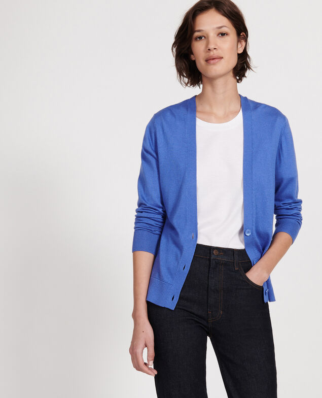 Cardigan Amparo blue