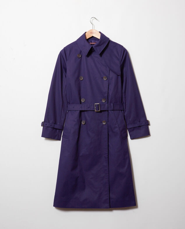 Timeless trench coat Evening blue