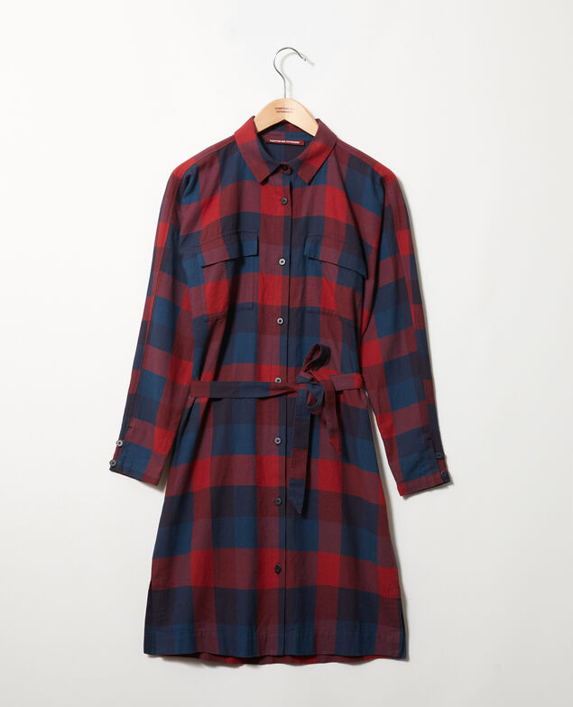 Chequered dress Check