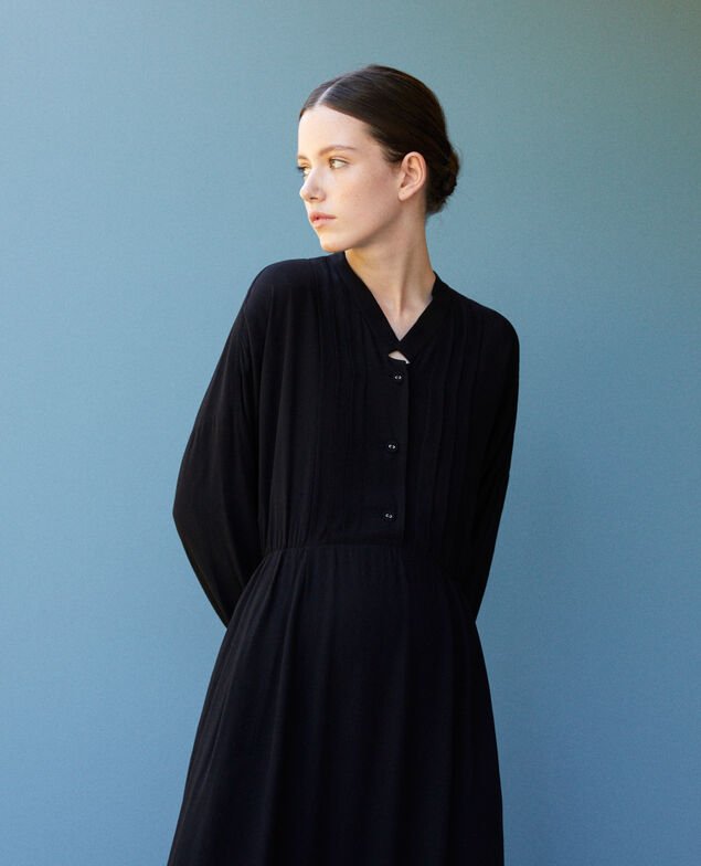 Mid-length dress Black