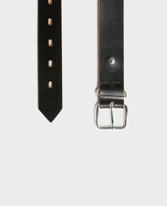 Leather belt Black beauty