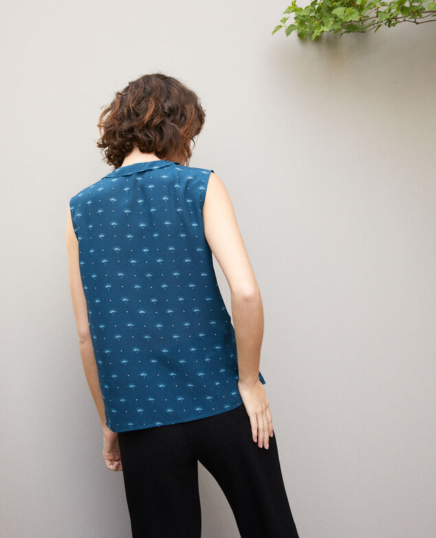 Sleeveless top Blue