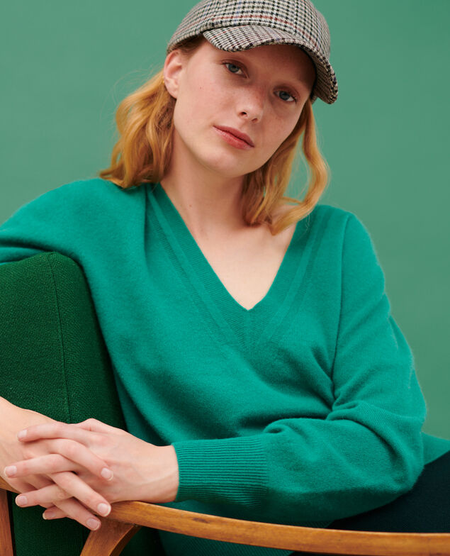 Cashmere jumper 8850 54 green