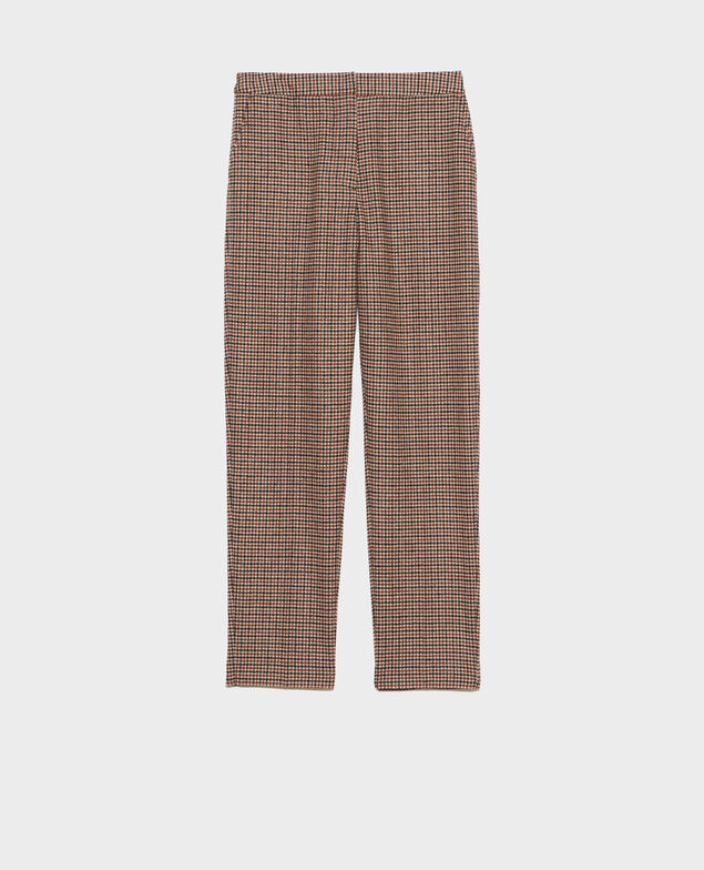 MARGUERITE - Cigarette trousers 6042 check