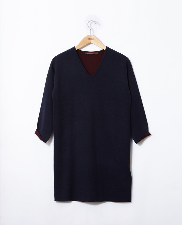 Double-sided dress Blue