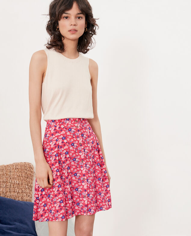Skater skirt Honolulu ultra pink