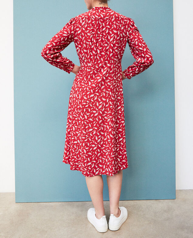 Tunic dress Earth red