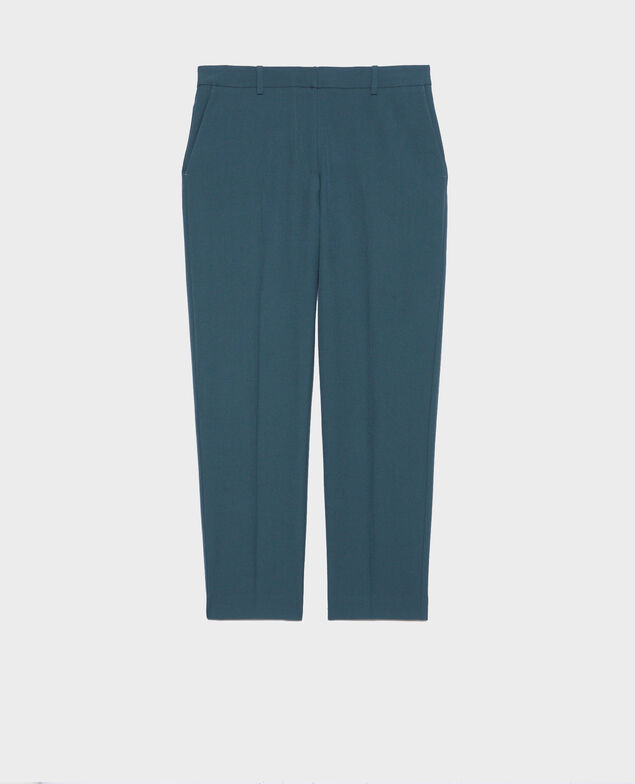 MARGUERITE - Cigarette trousers 7015c dark green