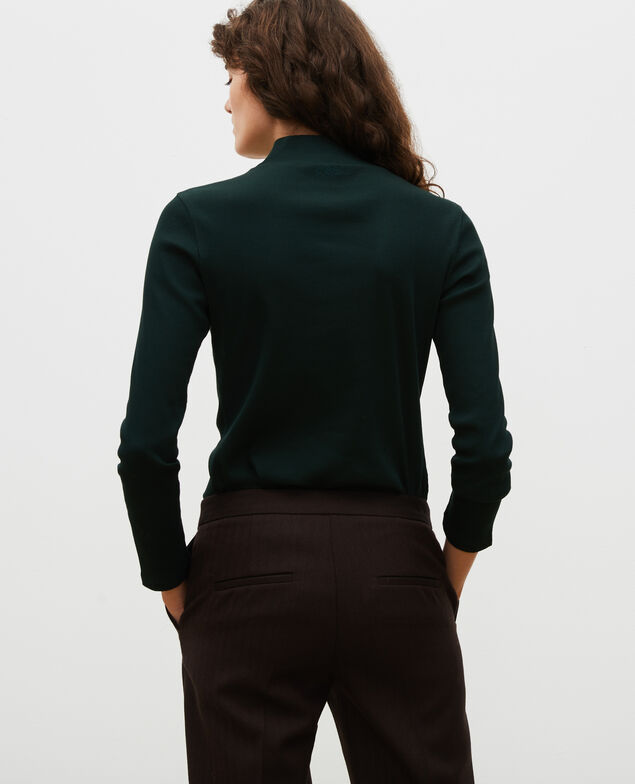 Long-sleeve stretch cotton jumper Scarab