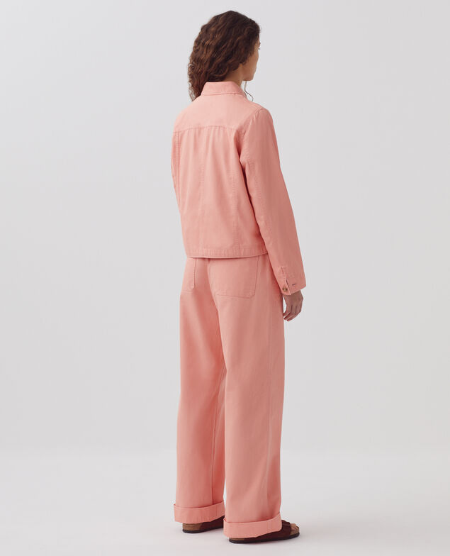 Workwear jacket H100 coral almond