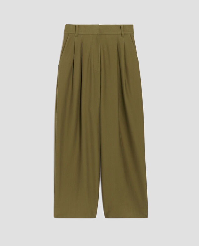 PEGGY - Carrot trousers H570 military olive