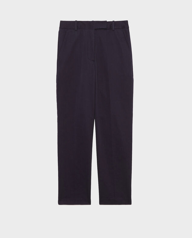 MARGUERITE - Cigarette trousers Night sky