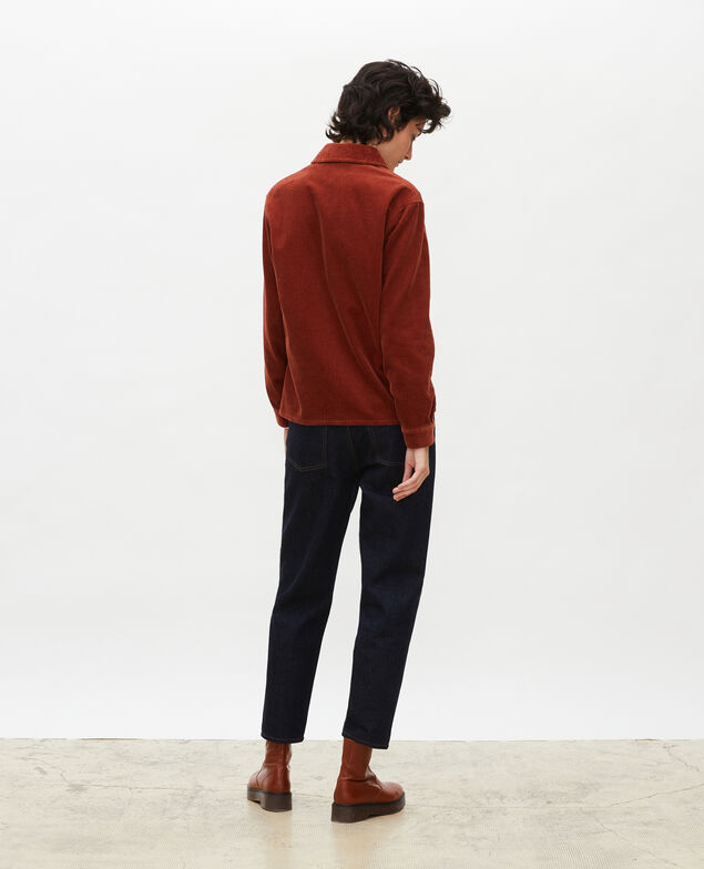  Corduroy work jacket Brandy brown