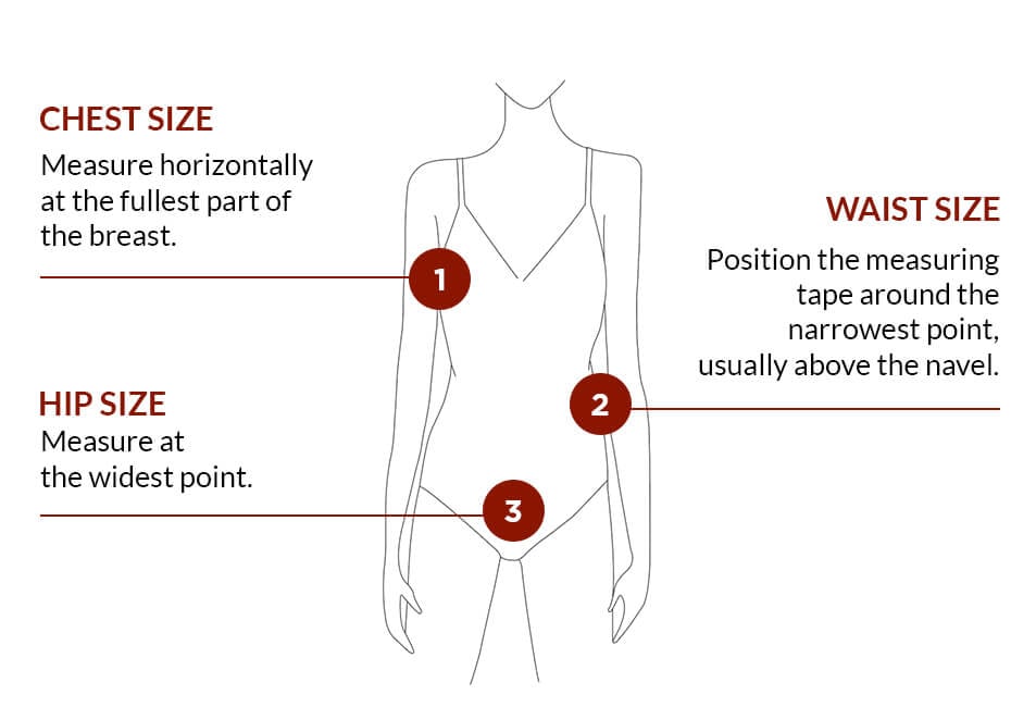 Number Three Clothing - Size Chart