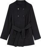 Manteau avec coton et laine