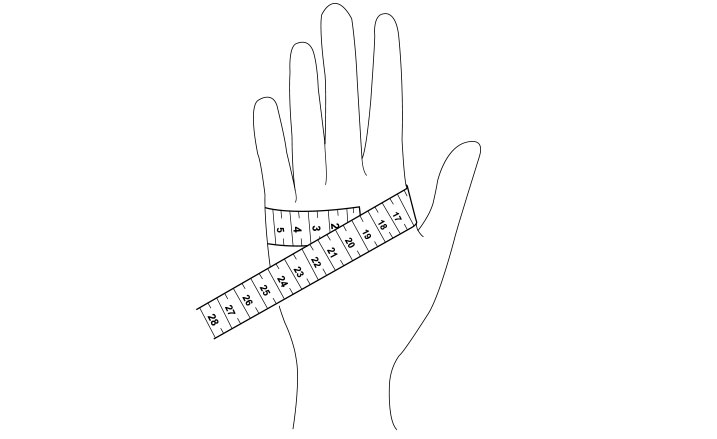 Women's Gloves Size Guide