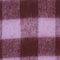 Oversize check scarf Pastel lilac 