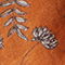 Printed cotton bandana Pumpkin spice Noronille