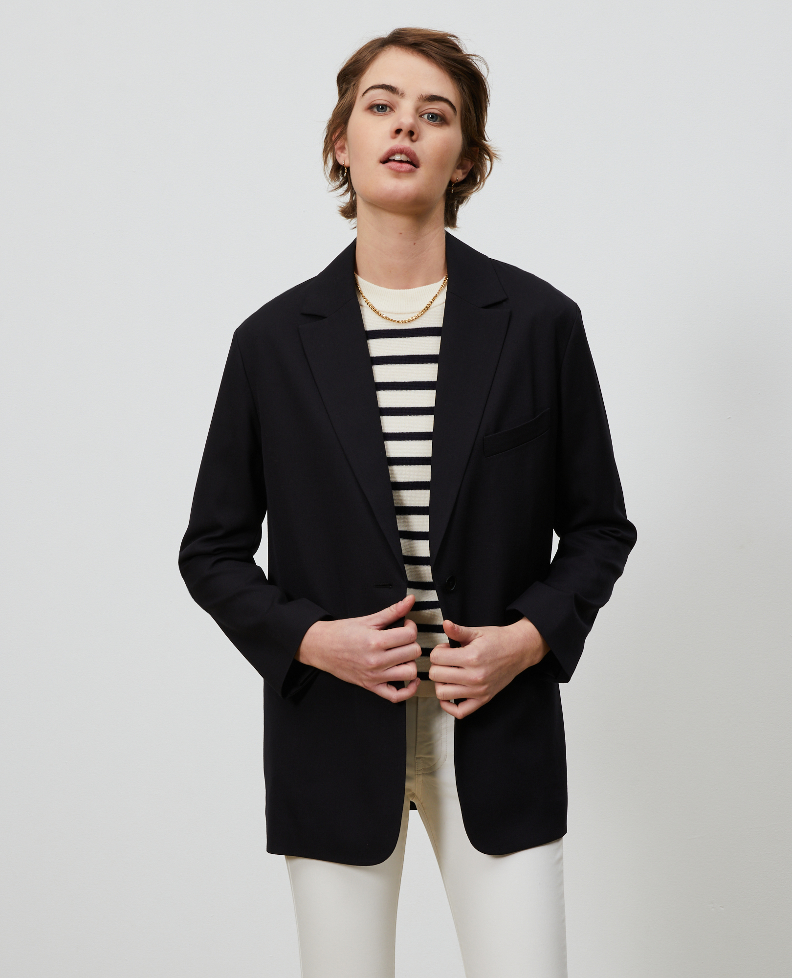 long black boyfriend blazer