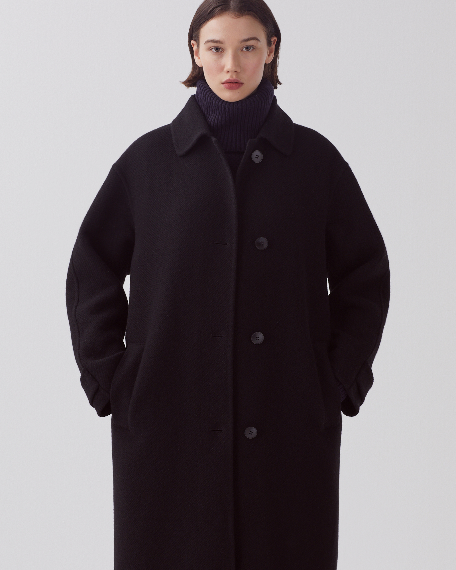 Long coat black beauty - Comptoir des Cotonniers