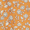 Loose shirt 96 print orange 2sbl226v09