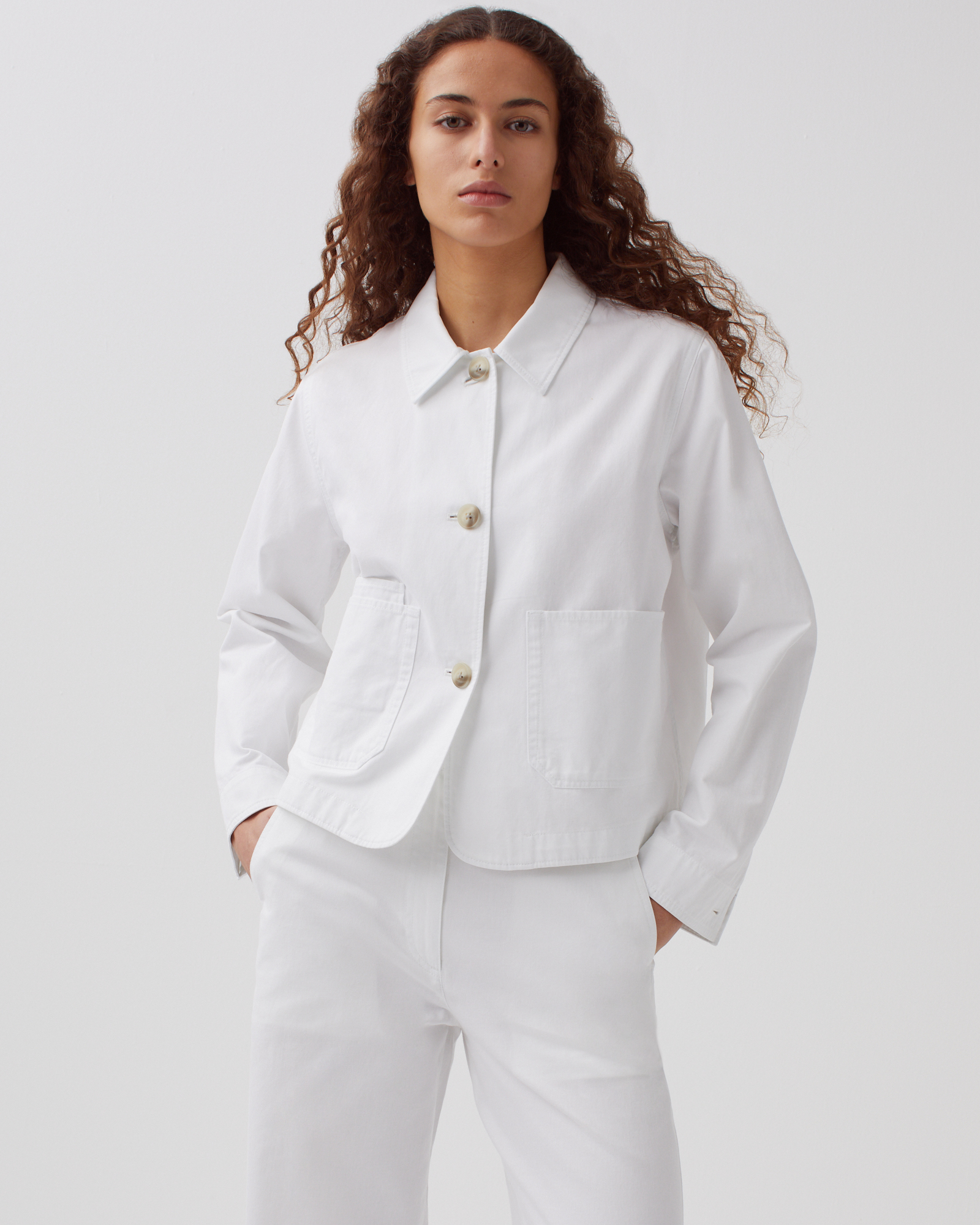 Workwear jacket brillant white - Comptoir des Cotonniers