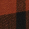 Wool blend short coat 8861 29 darkorange check 2wco299w16