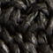 Wide braided raffia belt 8853 09 black 4sbe013