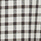 Blouse in mixed cotton A093 black check 3wbl161c76
