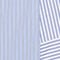 Cotton shirt A676 stripes mix blue 3wsh013c74