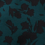 AGLAE - Silky printed dress 8886 55 green 2wdr229v10