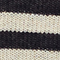 Linen V-neck striped jumper H693 thin baritone 4sju088l01