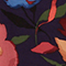 AGLAE - Silky printed dress 8858 69 navy print 2wdr229v02