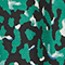 Silky printed blouse 0512 green cameo 3sbl044v18