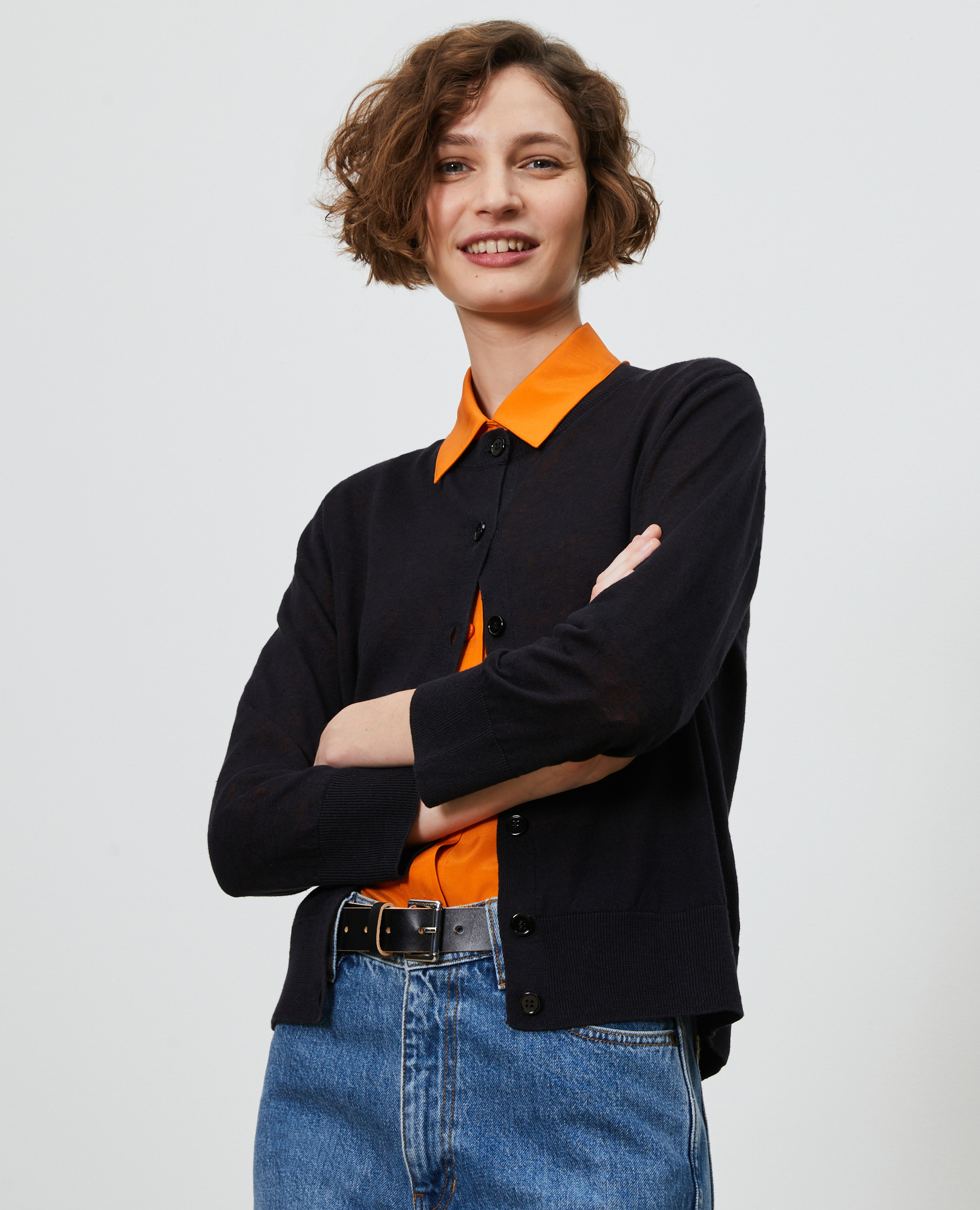 organic cotton cardigan