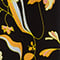 LUDIVINE - Silky printed dress H094 delicate fl black2 4sdr191v02