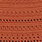 Cotton crochet tank top H350 amber brown 4sju178c09