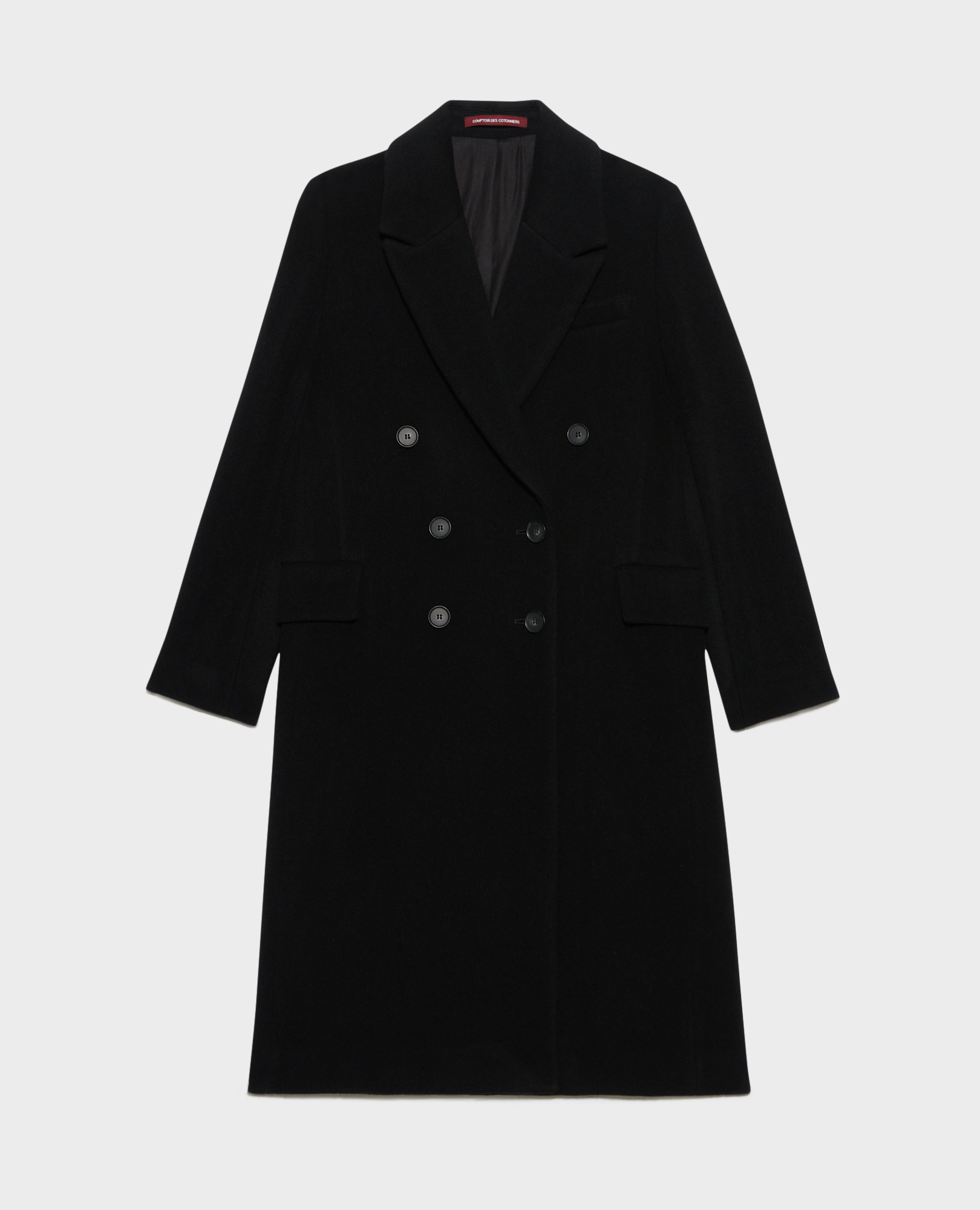 cornier コルニエ PAPER WOOL DOUBLE LONGCOAT cornier コルニエ PAPER WOOL DOUBLE LONGCOAT - メルカリ
